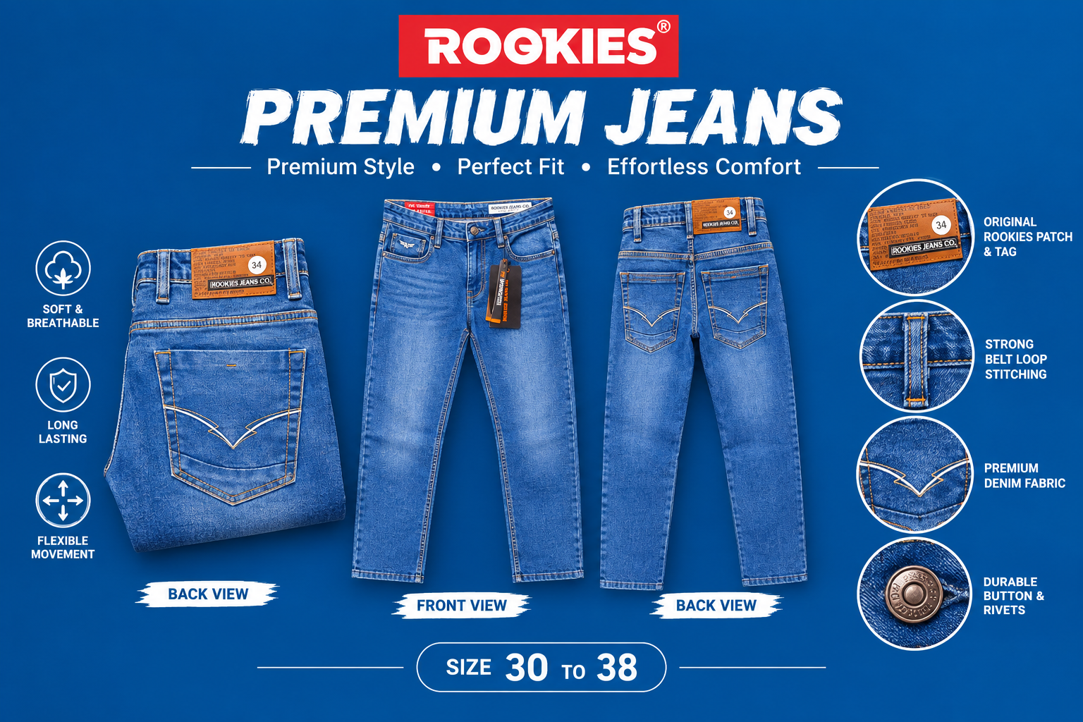 Premium Style • Perfect Fit • Effortless Comfort